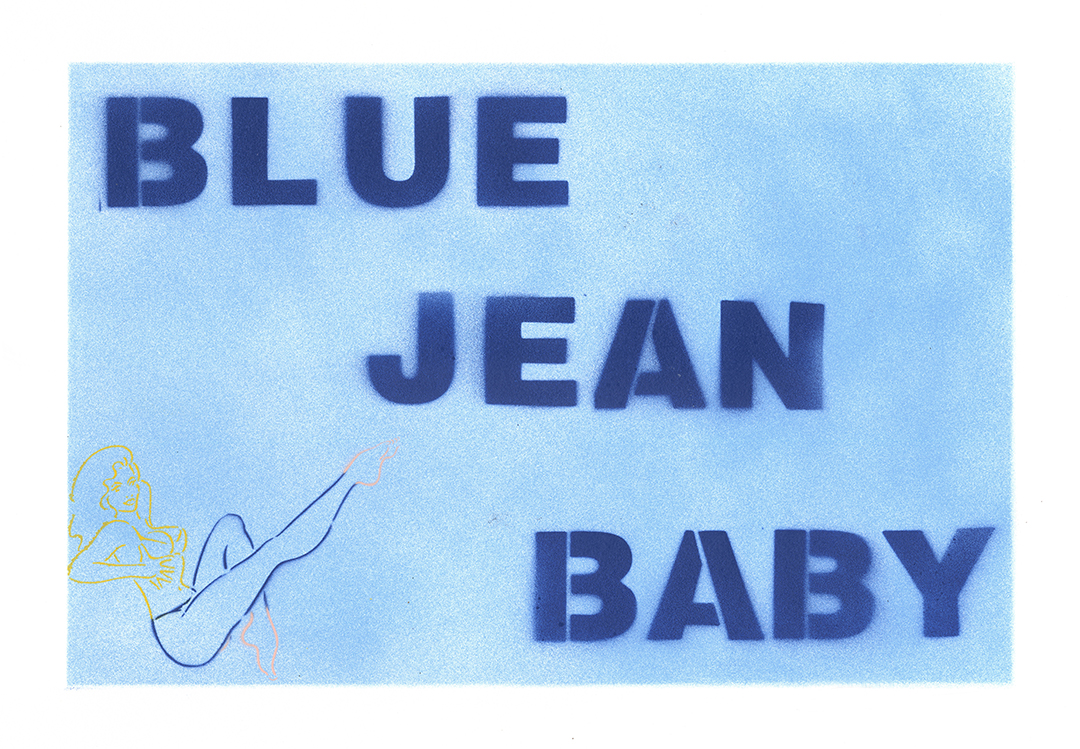 Bernie Taupin Blue Jean Baby (Exhibition)